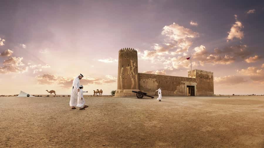 Doha: Olafur Eliasson Exhibit, Zubara Fort & Al Jumail - Price and logistics, what $89 buys you