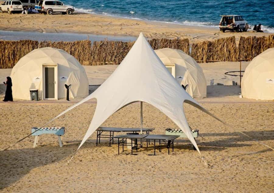 Doha: Overnight Desert Camping With BBQ Dinner & Breakfast - Next Morning: Sunrise, Breakfast, and the Calm After the Drive