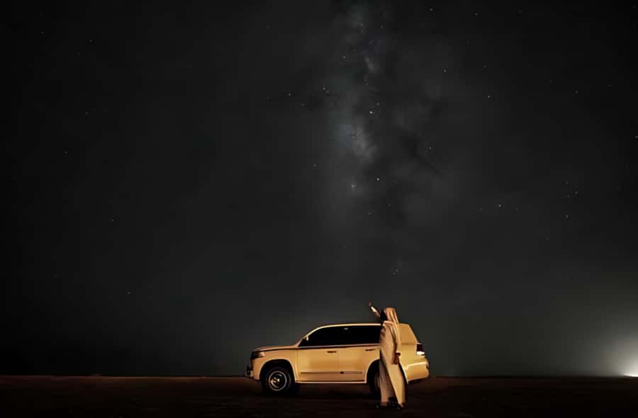Doha: Overnight Desert Safari with 4x4 Ride and Camp Stay - Doha to the desert camp: the best kind of long day