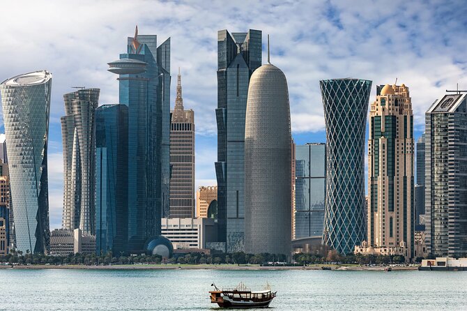 Doha: Private City Tour - Pearl Island: luxury views on an artificial island