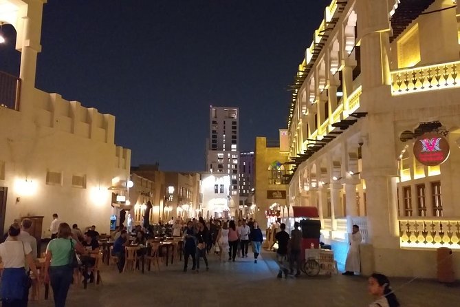 Doha Private Night City Tour – With or Without Local Meal - Local Arabic meal upgrade, worth it if you want convenience