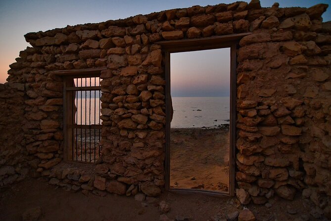 Doha Private North Qatar Tour, Mangroves and Al Zubarah Fort - Purple Island, Also Called Jazirat bin Ghanim: The Archaeology Moment