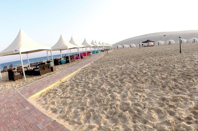 Doha Private Overnight Desert Safari - Camp Evening: Dinner, Shisha Options, and Desert-Friendly Activities