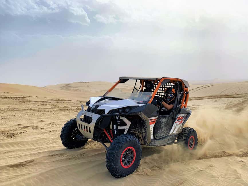 Doha Qatar Buggy ride, camel ride, dune bashing, sandboard. - 1000cc Buggy Riding: Choose the Right Seat Setup