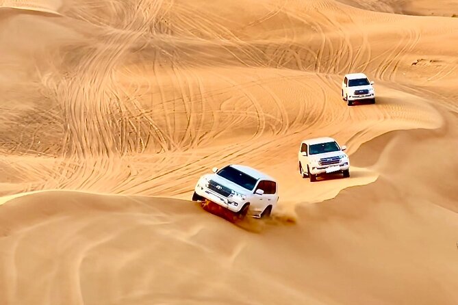 Doha, Qatar: Desert Safari, Inland sea and Camel Ride Adventure. - Dune bashing in the 4x4: what you are really signing up for