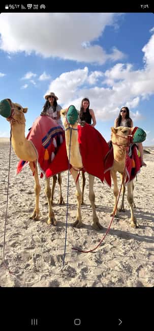 Doha Qatar : sealine adventure Camel Ride sandboard Sunset - What to bring, and what to leave behind