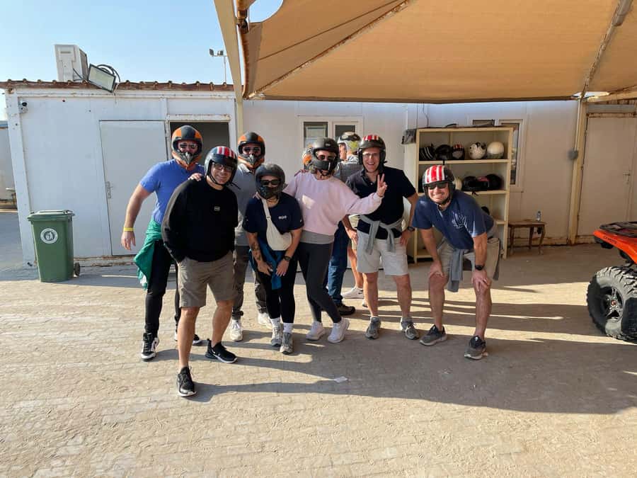 Doha: Quad Bike, Desert Safari, Buggy ride & inland sea tour - Sandboarding: quick adrenaline with the sea backdrop