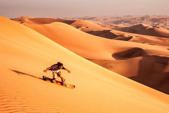 Doha Quad Bike, Dune Bashing, Camel Ride and Island Sea Tour - Inland Sea and the Saudi border view: why this stop is worth the detour