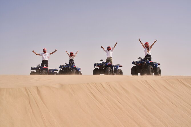 Doha: Quadbike, Dune Bashing, Camel Ride, Inland Sea Visit - Inland Sea Stop Near the Saudi Border: Big Views Finish