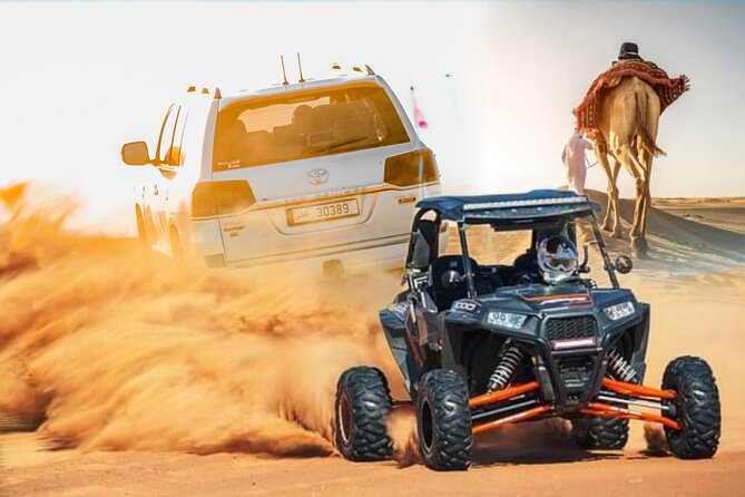 Doha Safari Adventures, Dune Bashing, Sand Buggy, Camel Ride Tour - 4x4 Dune Bashing From Doha, With Dunes Near the Sea