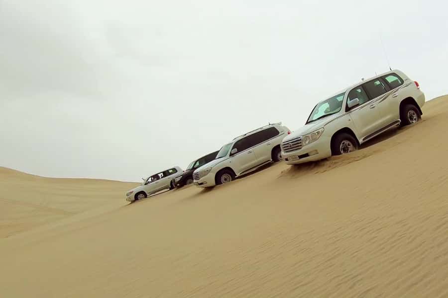 Doha Safari: ATV Ride, Dune Bashing, & Sandboarding Fun - Quad biking: the 30 minute option that gives you control (if you choose it)