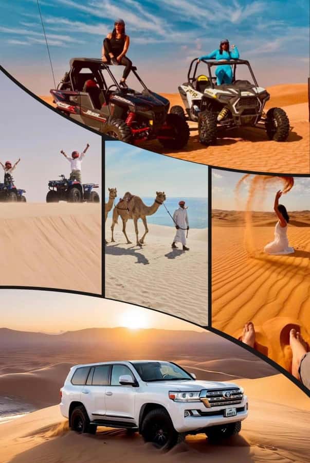 Doha: Safari, Camel Ride, Sand boarding and Inland Sea Tour - Sandboarding on Qatar Dunes: The Skill Your Guide Gives You