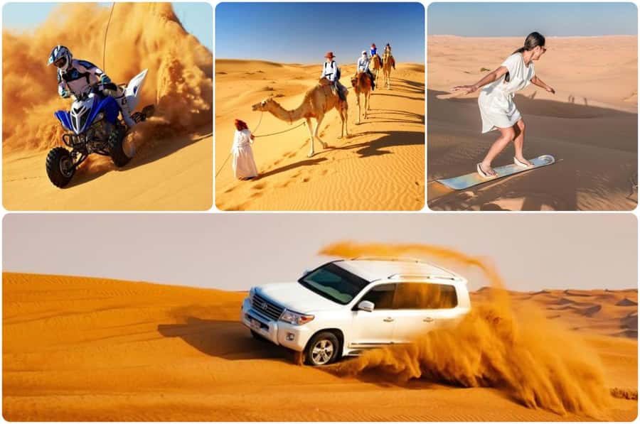 Doha: Safari, Camel Ride, Sand boarding and Inland Sea Tour - Inland Sea Finale: Turquoise Water Meets Dune Views