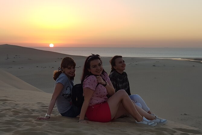 Doha: Sunrise /Sunset Desert Safari with Sand Boarding,Camel ride - Price and Value for a Short Doha Desert Fix