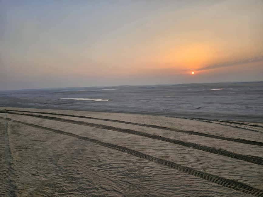 Doha Sunrise/Sunset or Night Stargazing desert safari. - Inland Sea Beach Photo Stop, Sandboarding, and the First Dune Bash