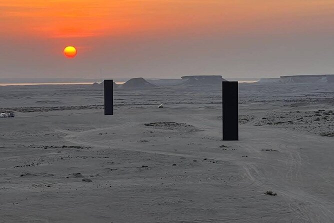 Doha: West Coast Tour , Richard Serra Sculpture, Zekreet - Why the Guide Changes Everything: Abdul Rehman, Salman, and Usman