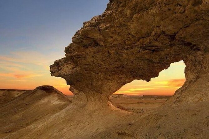 Doha: West Coast Tour Serra and Mushroom Rocks - Pickup to Al Shahaniya Racetrack, Training-Time Camel Spotting