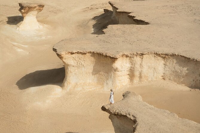 Doha: West Coast Tour Serra and Mushroom Rocks - Zekreet Fort Ruins: Two Building Phases in One Desert Shell