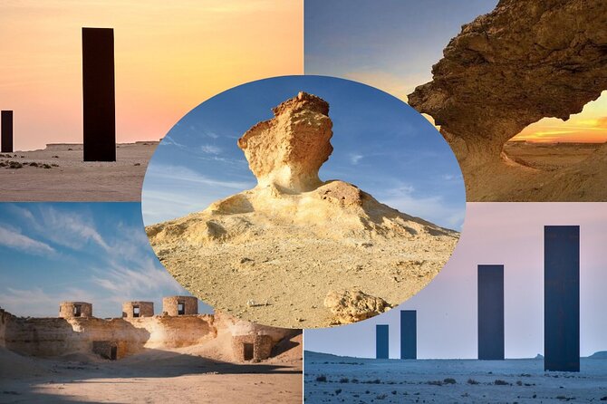 Doha West Qatar Richard Serra Sculpture, Mushroom Rock Tour - Key things I’d mark on your planning checklist
