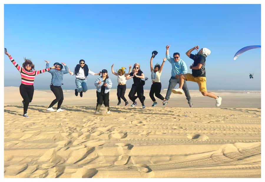 Dune Bashing, Sandboarding, Camel Ride & Optional ATV Ride - The Main Event: Dune Bashing in a 4x4