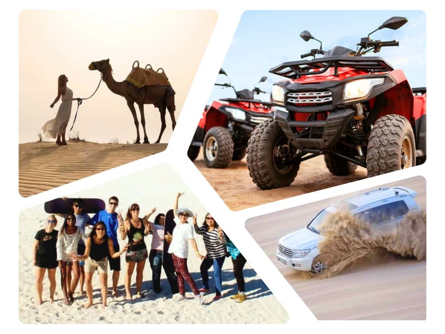Dune Bashing, Sandboarding, Camel Ride & Optional ATV Ride - Camel Camp Moment: Tea, a Short Ride, and Desert Calm