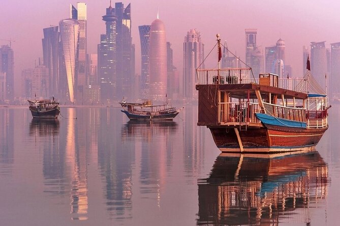 Exclusive Doha Private Dhow Cruise & Corniche Walk With Sunset - Stop 1: Dhow Harbour and your hour on the Arabian Gulf