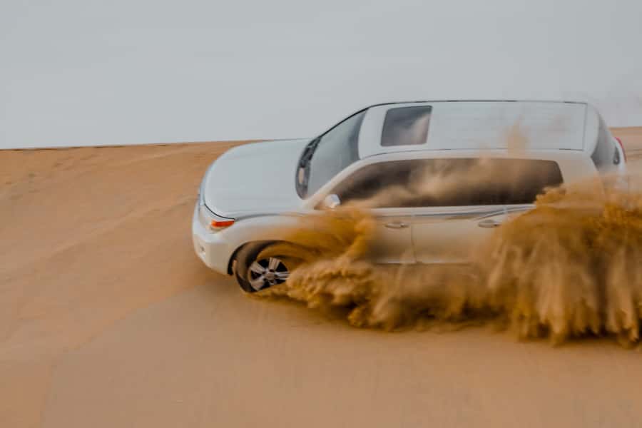 Explore desert Qatar: Off-Road Adventures, dune bashing Tour - From Doha to the Inland Sea, in a 4x4 Land Cruiser