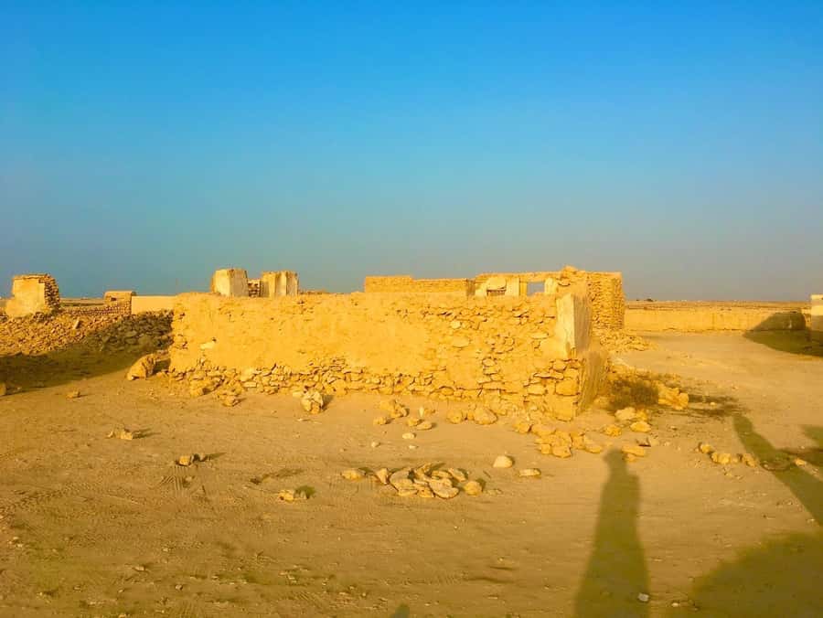 Explore North Qatar with history and archaeological sites. - Purple Island and the mangroves side of Qatar