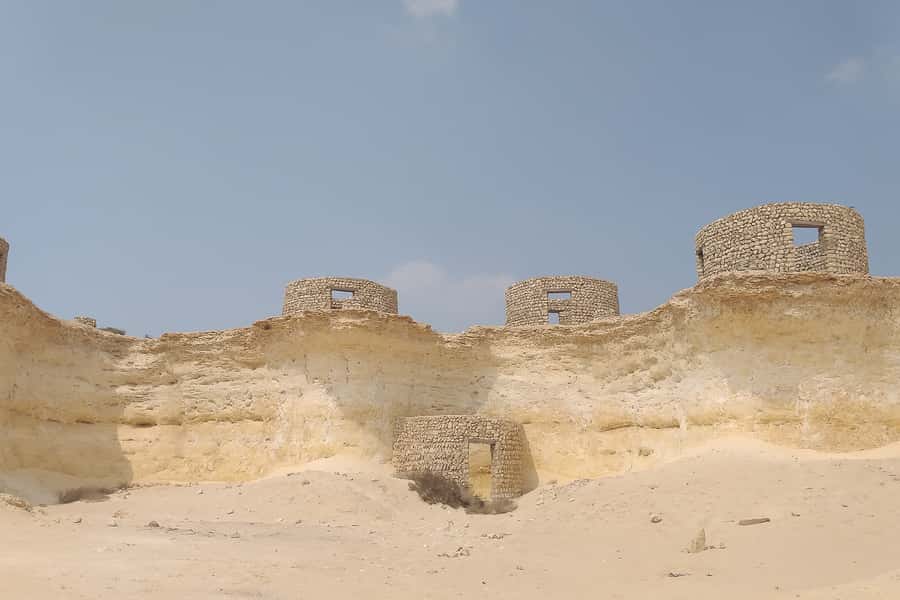Explore Zekreet: Richard Serra Art & Mushroom Rock Wonders - Zekreet mushroom rock formation: a short stop with strong payoff