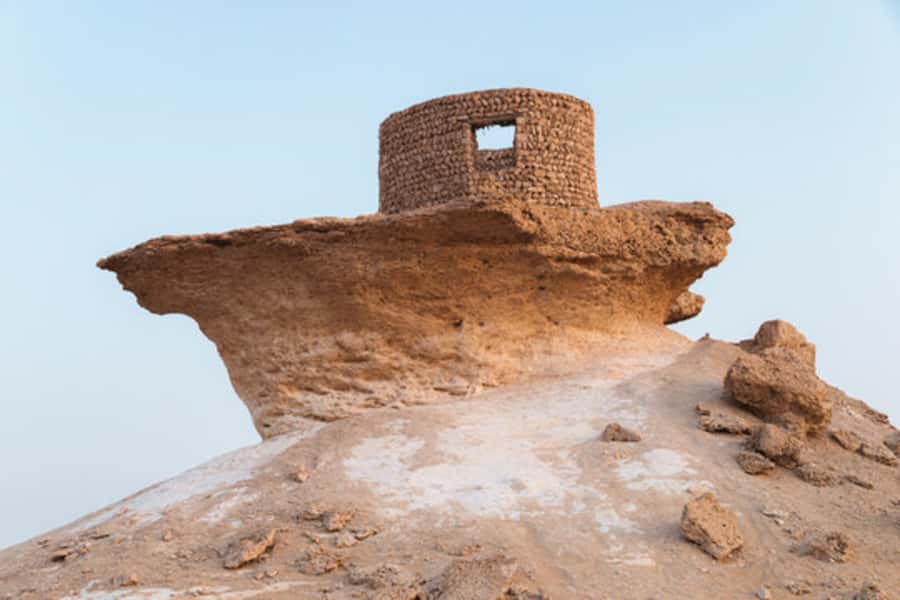 Explore Zekreet: Richard Serra Art & Mushroom Rock Wonders - Brouq Nature Reserve: where the art and geology make sense