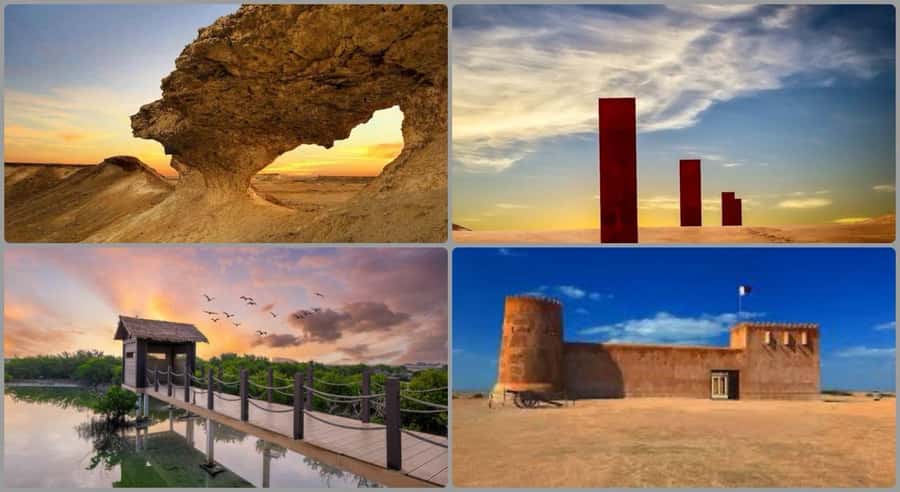 From Doha: Culture & History Qatar Tour to the North & West - From Doha to Purple Island, a Scenic Warm-Up Before History