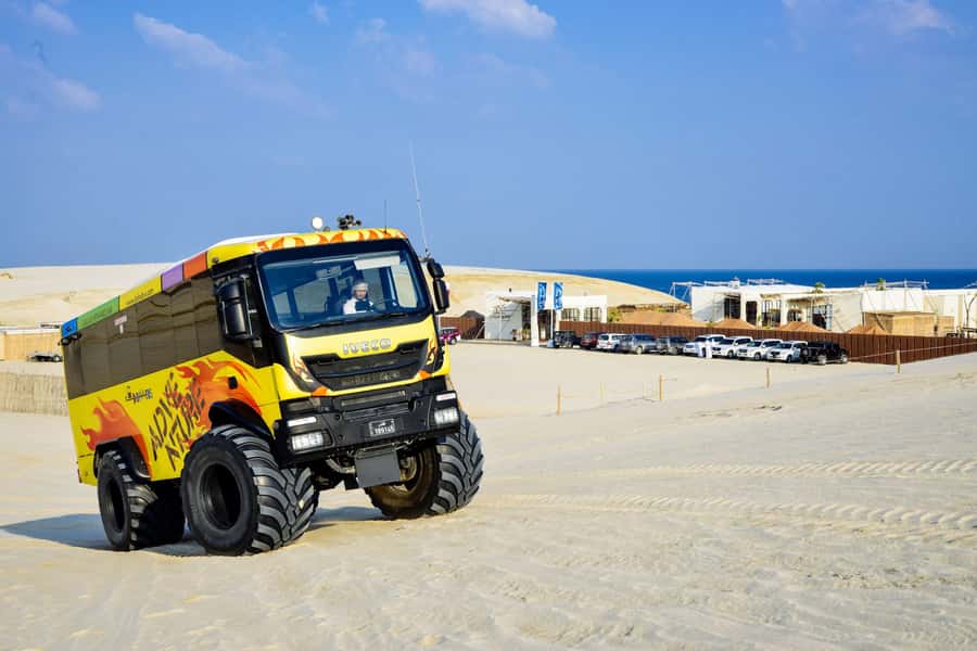 From Doha: Exclusive Monster Bus Safari Experience - Value at $170 per person, what you get in real terms