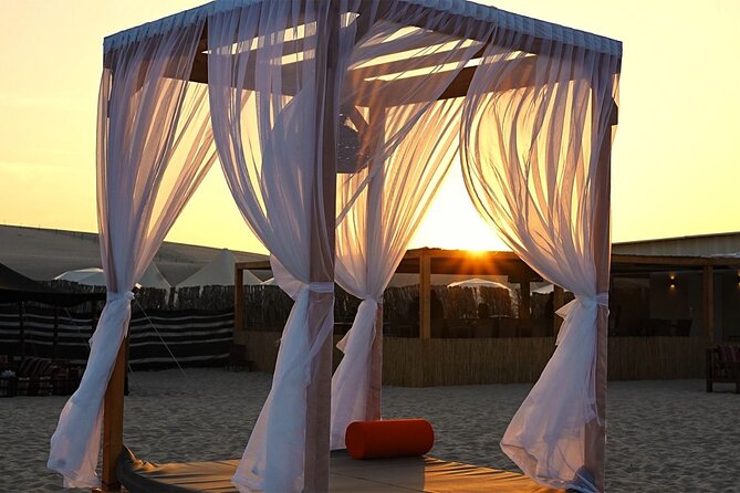 Full Day Desert Safari Doha/dinner included - The shape of the day, from hotel pickup to desert camp