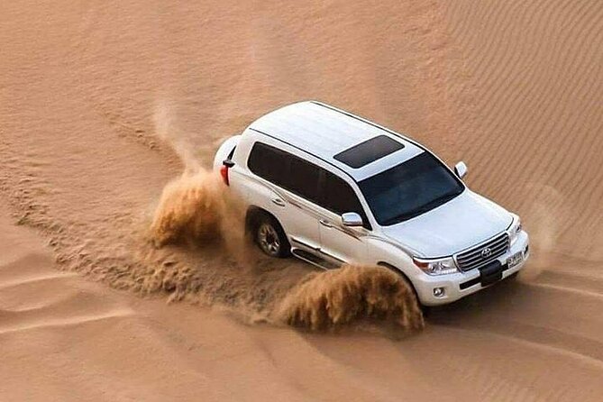 Full Day Desert Safari with Camp Access, Buffet Dinner,Camel Ride - The adrenaline plus the scenery: Khor Al Udaid stop