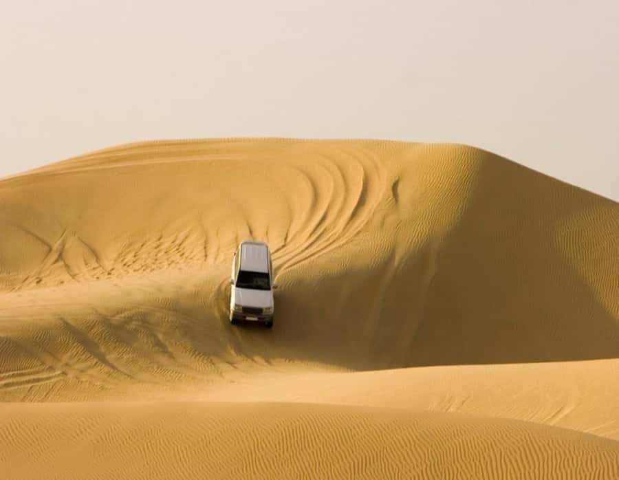 Full day desert safari with lunch or Dinner - Khor al Adaid Inland Sea: the desert meets water at the Saudi border
