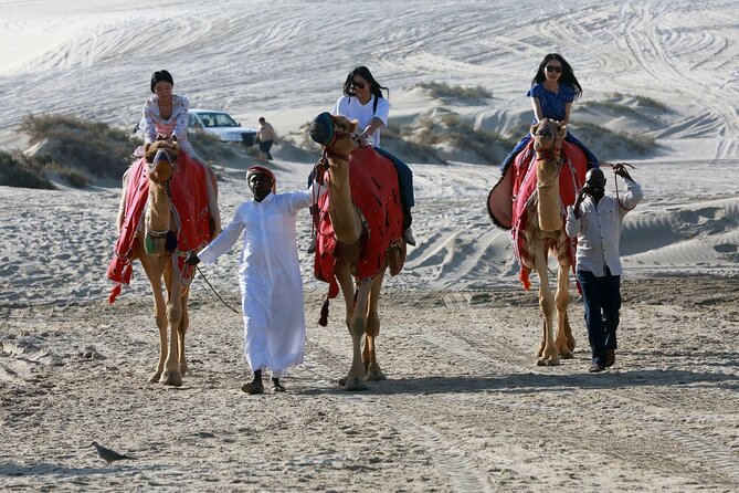 Full-day Qatar desert safari: dune bashing, sandboarding, camels - Doha Bus Sealine Kiosk to Off-Road: Why the Tire Deflation Matters