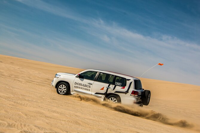 Full-day Qatar desert safari: dune bashing, sandboarding, camels - Khor Al Udaid Beach: Inland Sea Views That Feel Otherworldly