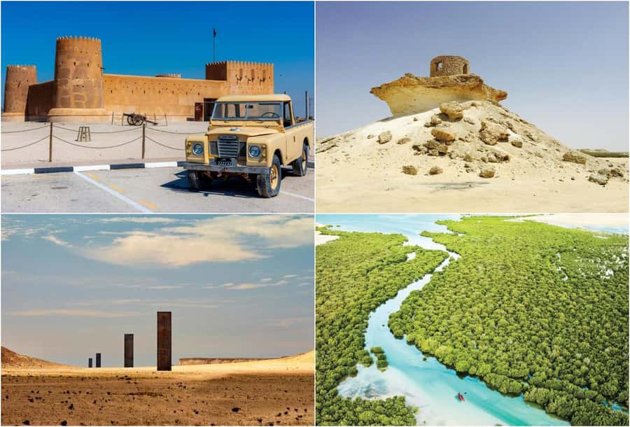 Full Day Tour to Qatar North and West / History and Heritage - A day that feels like two Qatar’s, old trade ports and wild coastlines