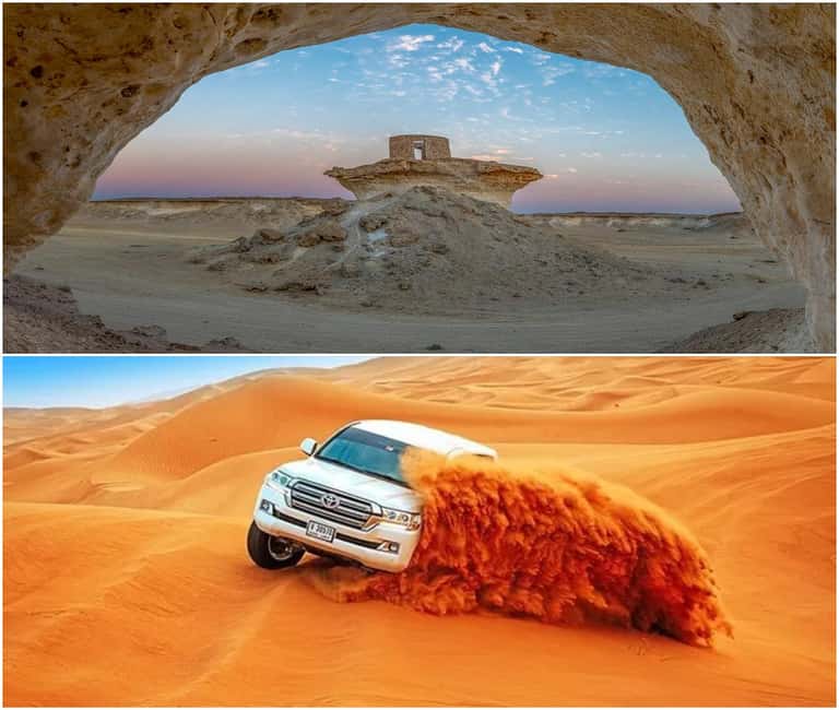 Fullday Tour to West of Qatar And Desert Safari with Pickup - Key highlights at a glance