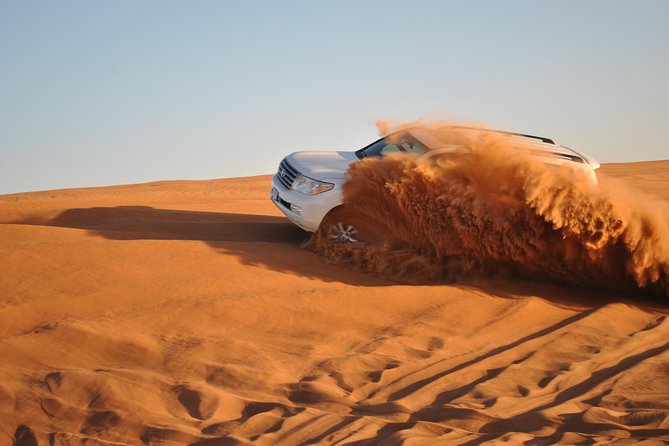 Half Day Desert Safari || Sand Boarding || Camel Ride || Inland Sea Visit || - Guides and Driving Style: Why Names Like Naser and Karim Keep Appearing