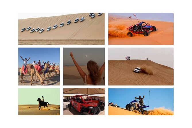 Half Day Safari Tour With Camel Ride and Sand Boarding in Doha - Sandboarding: included, physical, and better with the right shoes
