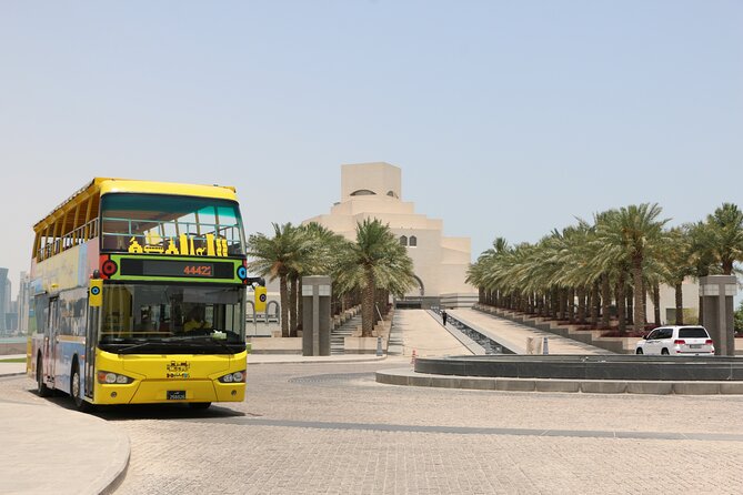 Hop On Hop Off Sightseeing Tour in Doha - Doha, mapped by bus stops, not guesswork