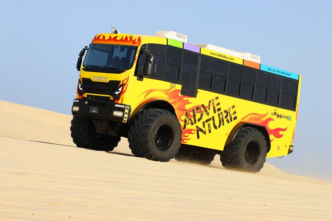 Monster Bus desert adventure: Dune bashing and sandboarding - Key highlights worth knowing