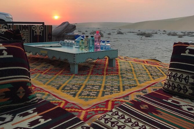 No Rush Desert Safari: 6-Hour Adventure & Inland Sea Relaxation - Entering the Inland Sea and desert in one route