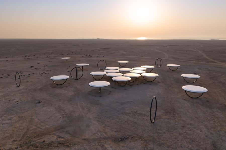 North of Qatar: Olafur Eliasson Exibit, Zubara fort & jumail - North of Doha, Qatar in four hours: what the day feels like
