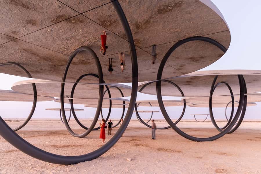 North of Qatar: Olafur Eliasson Exibit, Zubara fort & jumail - From desert dunes to Olafur Eliasson’s Shadows: why this art stop hits differently