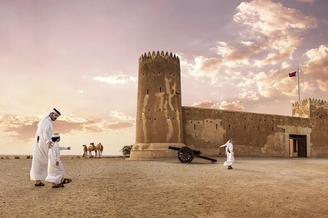 North of Qatar Tour to Olafur Eliasson Zubara Fort Jumail Village - Getting There: Pickup Included, Small Group, Short Site Time