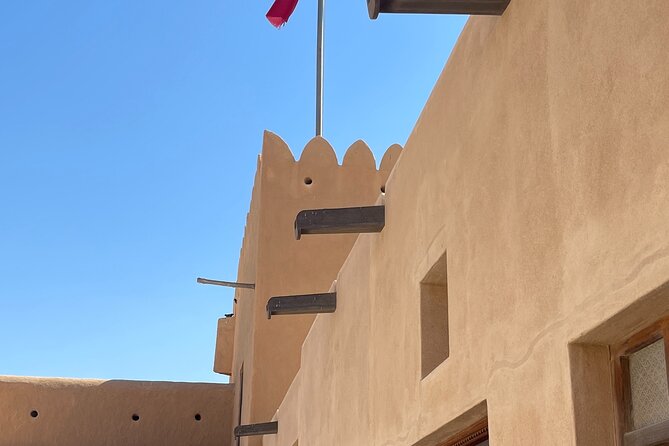 North Qatar Guided Expedition to Nature Charms - Stop 3 at Al Zubara Fort: desert fort walls and watchtower views