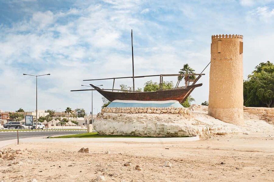North Qatar: Zubara Fort, Jumail Village, Thakhira Mangroves - Al Zubara Fort: UNESCO, plus real defensive design