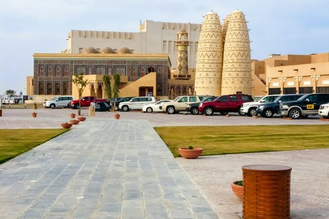 Private City Tour of Doha |Souq Wagif,Corniche,The pearl, Katara - National Museum of Qatar: desert rose design and the palace core